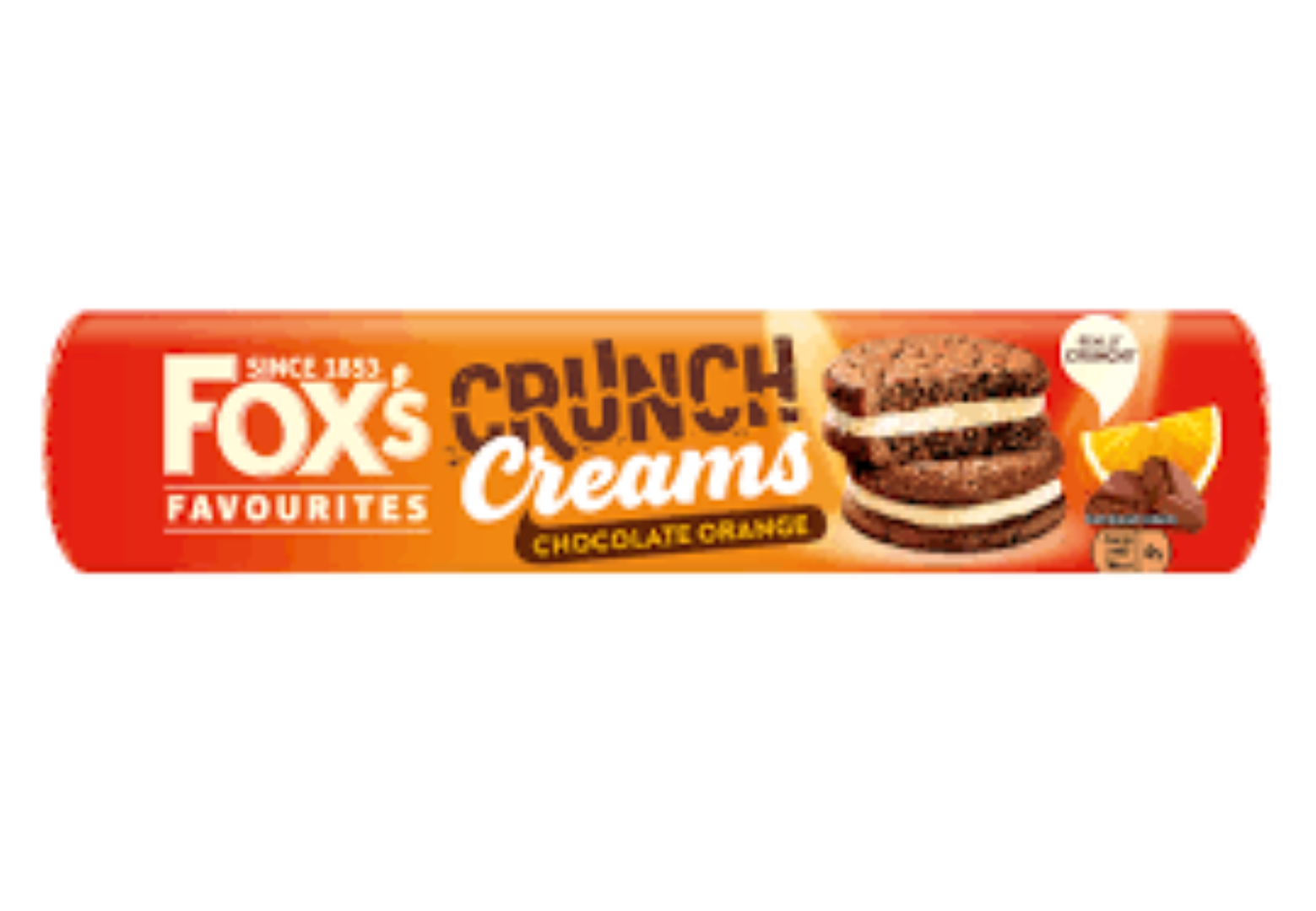 FOXS CHOCOLARE & ORANGE CRUNCH CREAM 130G